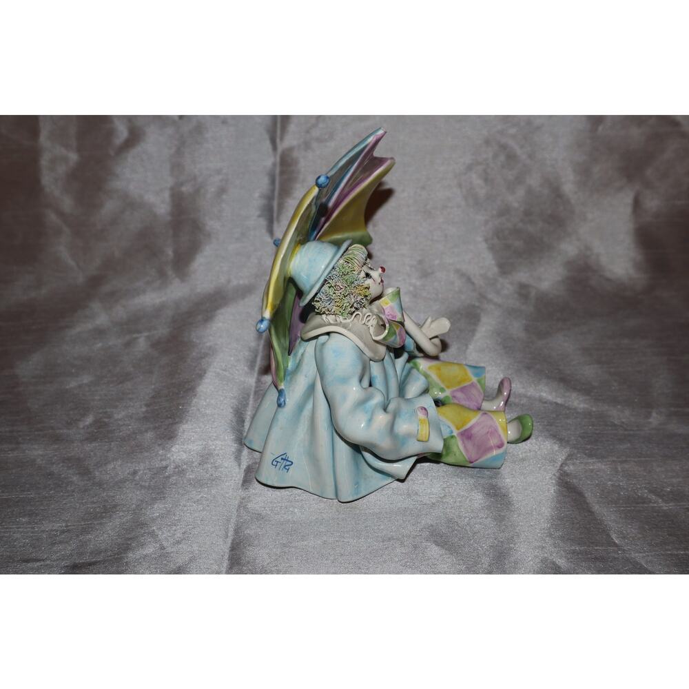 Pierrot Clown Umbrella Italy for Gumps San Francisco